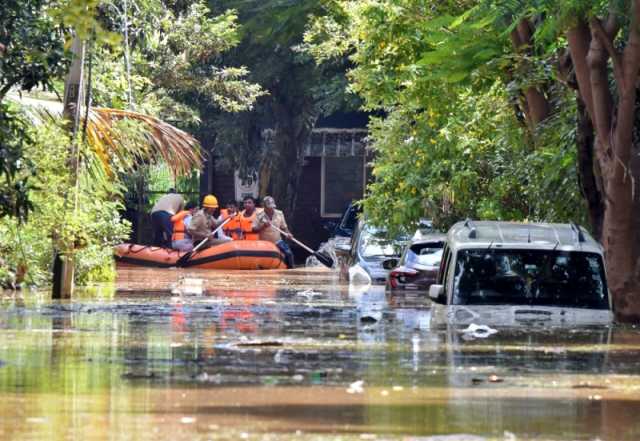 الأمطار الغزيرة والفيضانات تودي بحياة 29 شخصا في الهند