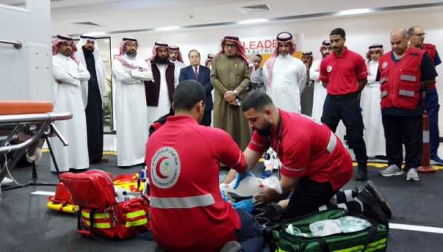 الهلال الأحمر يطلق أول مركز للمحاكاة بالشرقية