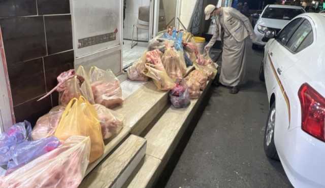 أمانة نجران تضبط 480 كيلو جرامًا من اللحوم الفاسدة