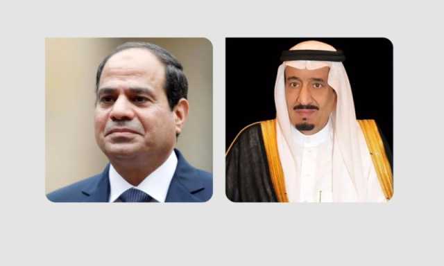 الرئيس المصري يهنئ خادم الحرمين بذكرى يوم التأسيس