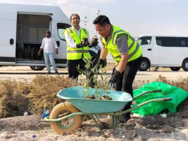 القطيف.. تدشين فعالية 'بيدي أزرع' في حديقة الناصرة