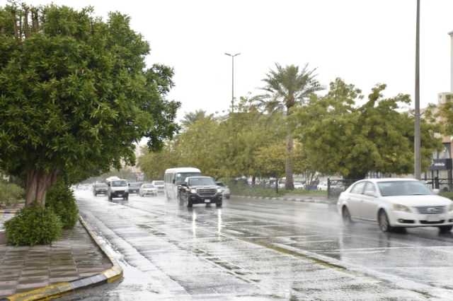 'الأرصاد' ينبه من الأمطار على أجزاء من الشرقية حتى الـ 10 مساء