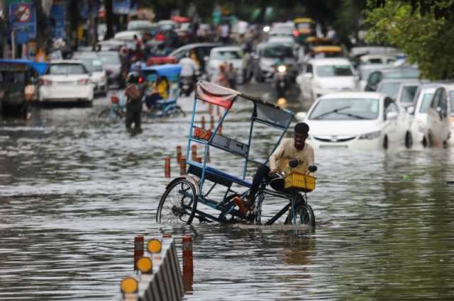 4 قتلى وإصابات جراء أمطار غزيرة شرق الهند