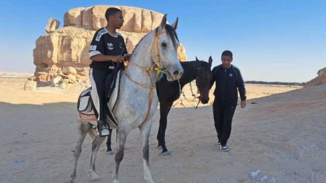 رياضة وركوب دراجات.. الأهالي يقبلون على ”جبل الأربع“ بالأحساء