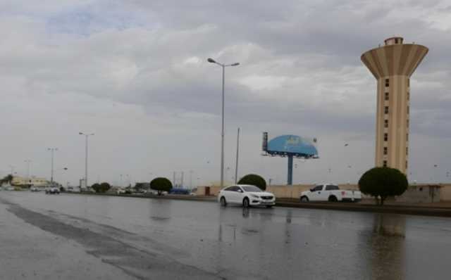 هطول أمطار على أجزاء متفرقة من المدينة المنورة