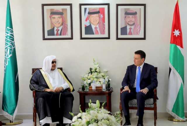 'آل الشيخ' يجري مباحثات رسمية مع رئيس مجلس النواب الأردني