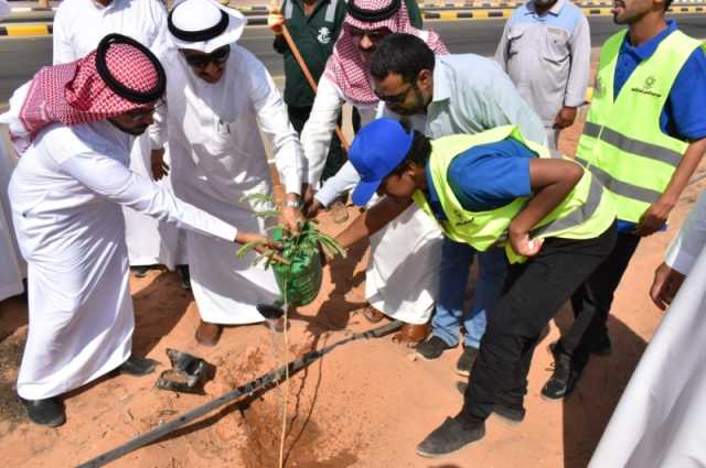 حملة 'أرض القصيم' تنشر الأخضر برياض الخبر