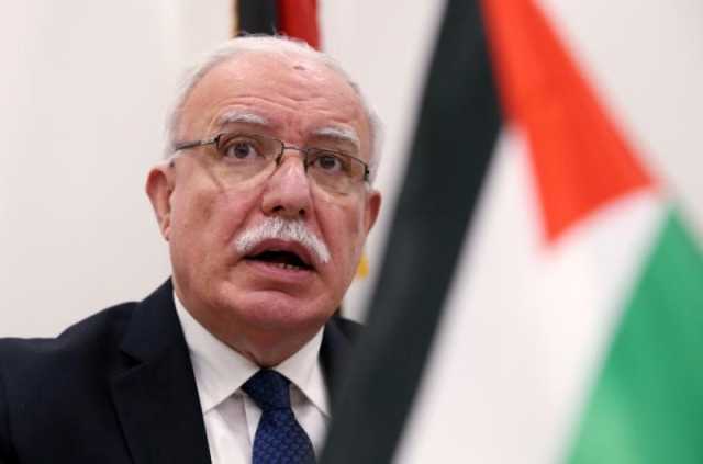 وزير خارجية فلسطين: فشل مجلس الأمن في وقف المجازر أمر لا يغتفر