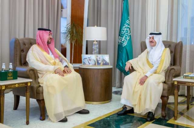 أمير الشرقية يستقبل رئيس 'لجنة المقاولين' باتحاد الغرف السعودية