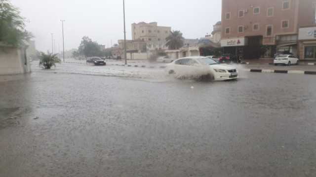 صور: ردارات الطقس توضّح تأثر المنطقة الشرقية بهطول أمطار متوسطة إلى غزيرة/عاجل