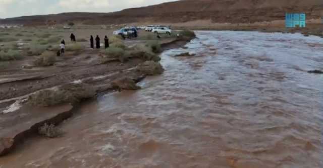 'الدفاع المدني' يحذر: عدم المجازفة بعبور الأودية أثناء الأمطار