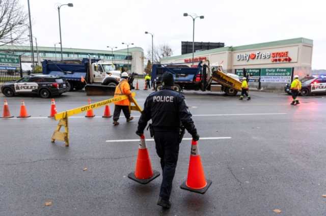 إغلاق الحدود الأمريكية الكندية بعد انفجار سيارة قرب معبر 'رينبو بريدج'