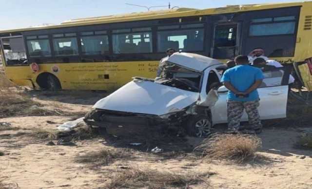 بعد أسبوعين من الواقعة.. وفاة سائق السيارة في حادث الجبيل الصناعية