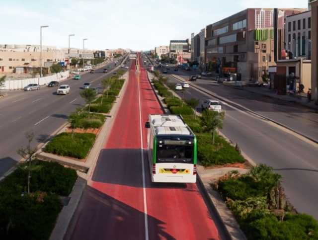 الهيئة الملكية لمدينة الرياض تعلن اكتمال الشبكة الرئيسية لـ 'حافلات الرياض'