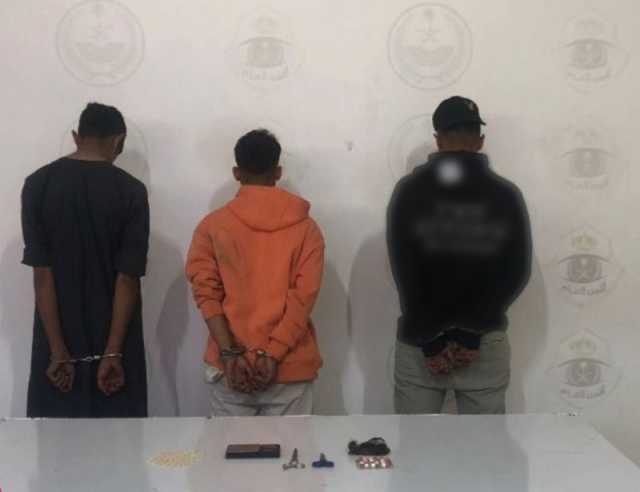 المدينة المنورة.. ضبط 3 أشخاص بتهمة ترويج المخدرات