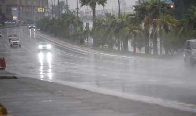 الأرصاد: أمطار متوسطة على أجزاء من المدينة المنورة
