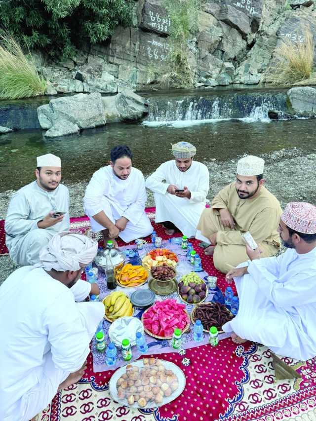 وادي قفيفة.. وجهة سياحية متفردة تستقطب الزوار خلال الشهر الفضيل