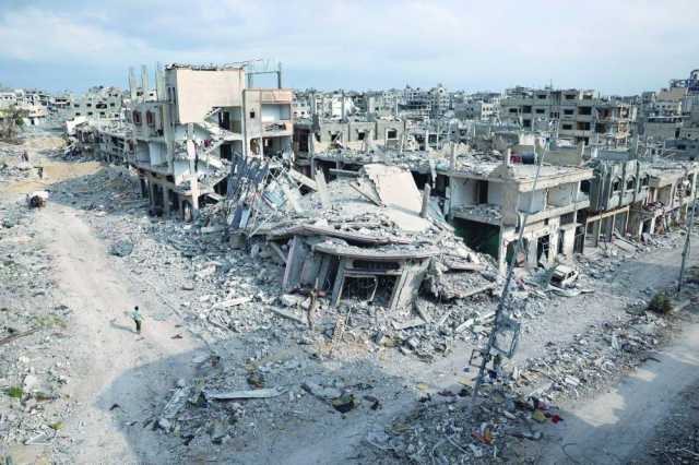 غزة.. حقل من الدمار الخراب