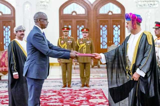 جلالة السُّلطان يتقبل أوراق اعتماد عددٍ من السفراء المعتمدين لدى سلطنة عُمان