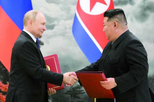 روسيا وكوريا الشمالية توقعان اتفاقية دفاع مشترك تحارب هيمنة أمريكا
