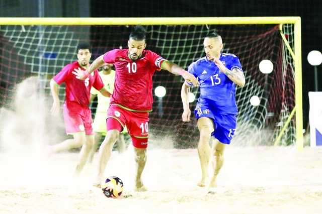 أحمر الشواطئ يُنهي البطولة الدولية بمواجهة المنتخب السعودي