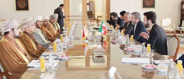 تشاور استراتيجي بين سلطنة عُمان وإيران لتعزيز التعاون الثنائي