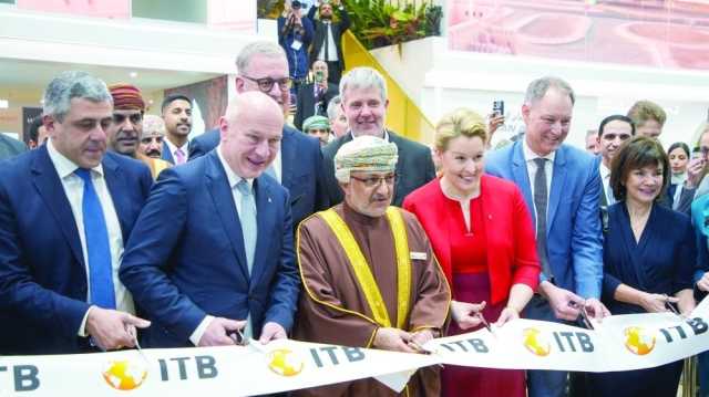 افتتاح جناح سلطنة عُمان بمعرض بورصة برلين الدولي للسياحة