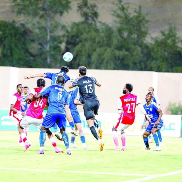 صور يهزم ظفار بثلاثية محمد النجاشي في الدوري