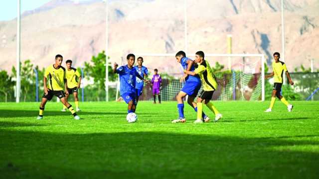 العامرات يتعادل مع فنجاء.. وصحم يهزم صحار في دوري الناشئين