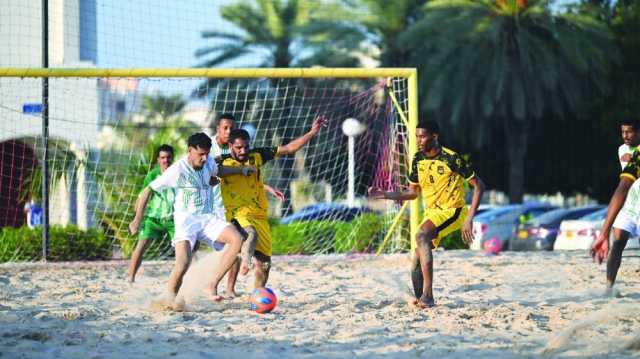 العروبة يتفوق على السويق.. وصحم يعبر الشباب في دوري الشواطئ