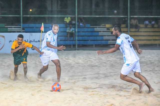 العامرات يهزم مرباط .. وصلالة يتغلب على طاقة في دوري قدم الشواطئ