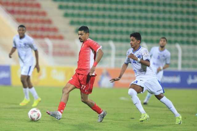 نادي عُمان يعود بالفوز على صحم بهدف وحيد