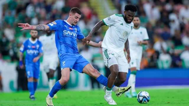 قمة الهلال والأهلي تحت أنظار الاتحاد في الدوري السعودي