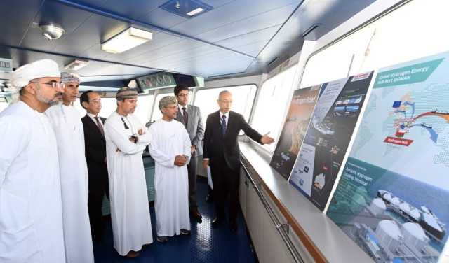 سلطنة عمان تستقبل سفينة سويسو فرونتير.. الأولى في نقل الهيدروجين المسال