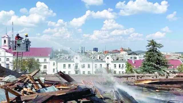 الأمم المتّحدة تندّد بالقصف الروسي الشنيع لمدينة تشيرنيغيف الأوكرانية