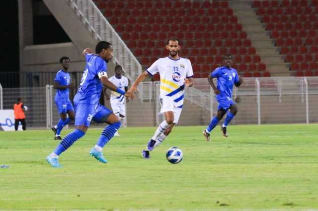 النصر يتغلب على عبري بهدف وليد المسلمي