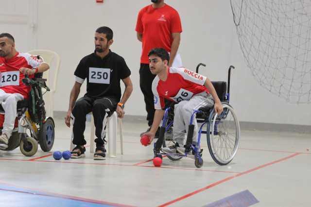 تنافس كبير في مسابقة البوتشيا الثانية لذوي الإعاقة