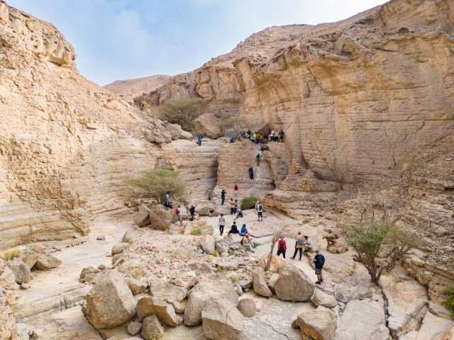 مغامرو أدم يستكشفون المسارات الجبلية الطبيعية