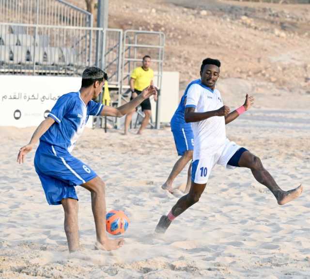 مواجهتان في الأسبوع السادس لدوري قدم الشواطئ.. غدا