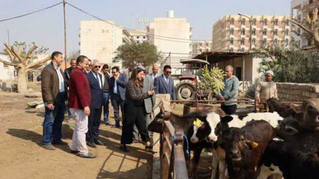 رئيس جامعة المنيا يبحث مع مؤسسة «إي إف جي» تطوير المشروعات الزراعية