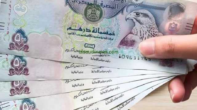 سعر الدرهم الإماراتي في البنوك بالتعاملات المسائية