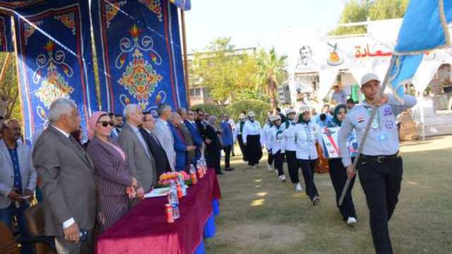 جامعة أسيوط تشهد افتتاح الدورة الكشفية الـ 43 والإرشادية الـ29