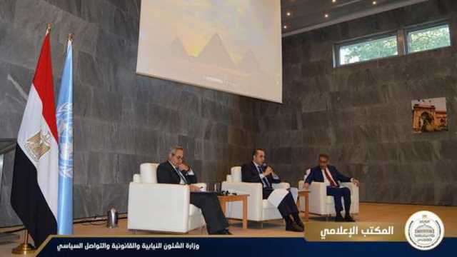 المستشار محمود فوزي: عازمون على توسيع الجهود الوطنية لتعزيز حقوق الإنسان