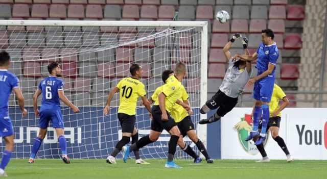 نقل مباراة السلط والحسين إربد في الدوري