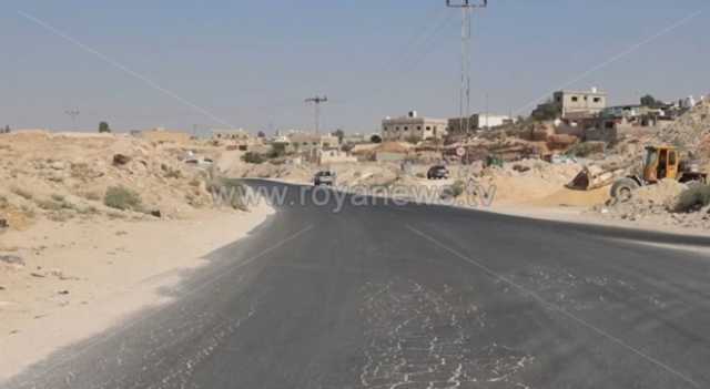 الأشغال تنهي أعمال مشروع تحسين وإعادة تأهيل الطريق الملوكي القصر - الربة