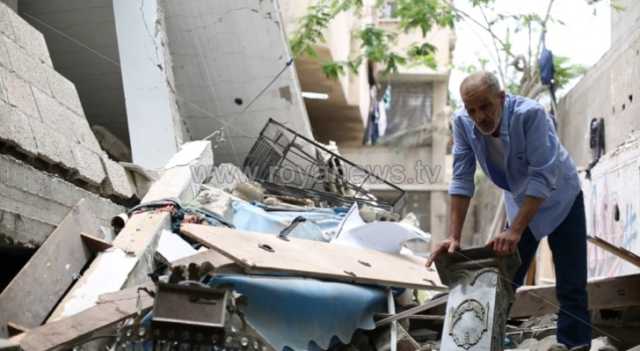 نتيجة حسرته.. وفاة فلسطيني بعد أشهر من استهداف منزله في غزة