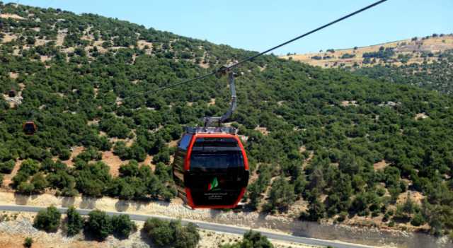 مهم بشان استقبال زوار تلفريك عجلون