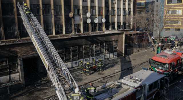 ارتفاع حصيلة قتلى حريق جوهانسبرغ إلى 63 شخصا