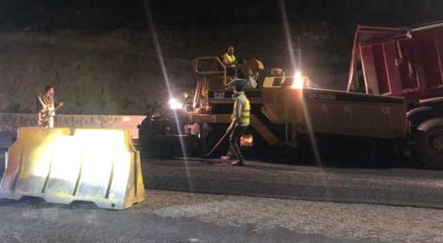 وزير الأشغال يوعز بإنهاء صيانة طريق جرش عمان قبل الشتاء