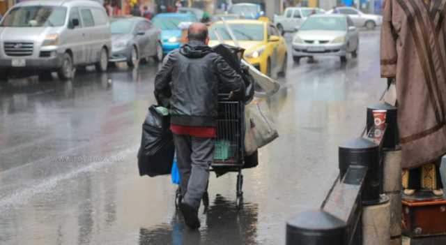 الأرصاد: توقعات بهطول زخات متفرقة من الأمطار بالأردن الأحد